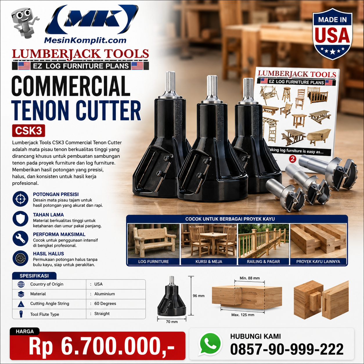 Tenon Cutter Peluban...